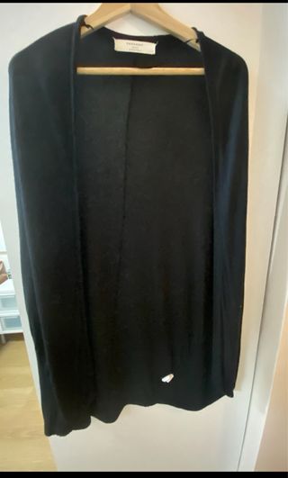 Cárdigan negro Zara - Talla L