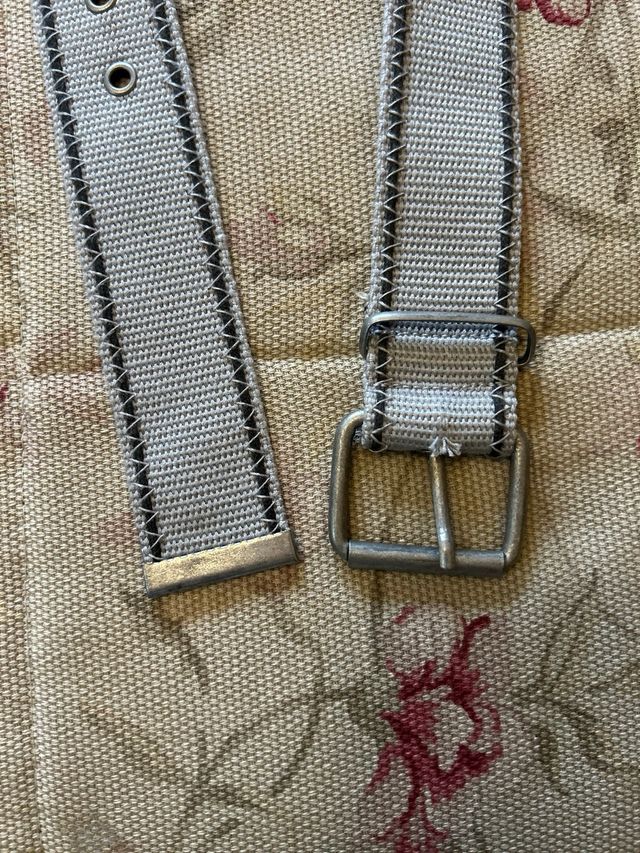 Cinturón gris - Casual de 110cm