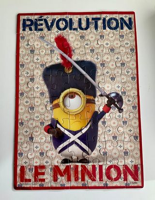 PUZZLE MINION REVOLUCIÓN FRANCESA