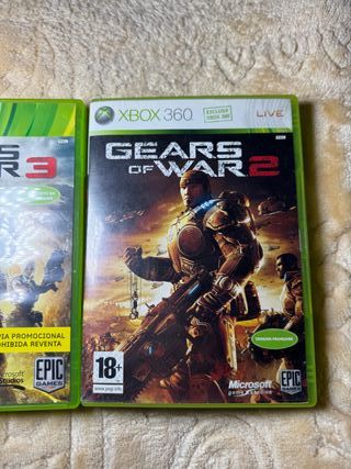 Gears of War 2 + Gears of War 3 - Xbox 360