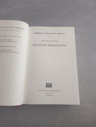 PRIMITIVAS RELIGIONES IBÉRICAS. Prerrománicas. 