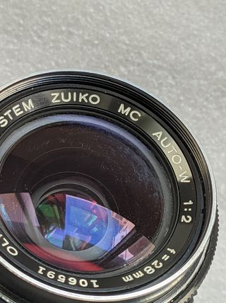Objetivo Olympus Zuiko 28mm f/2