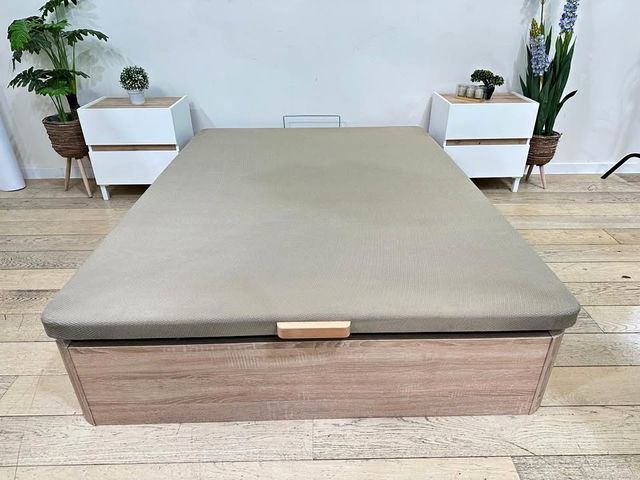 Canapé 135 cm Beige - Madera