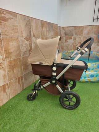 Bugaboo carrito bebé marrón
