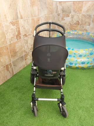Bugaboo carrito bebé marrón