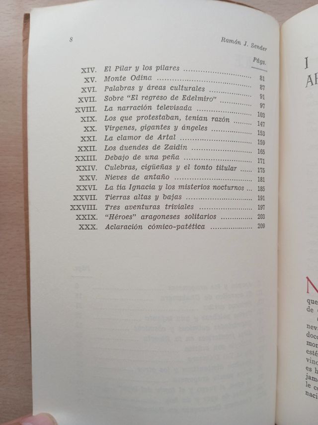 Solanar y Lucernario Aragonés. Ramón J. Sender.