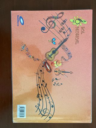 libro de Musica cuarto de Primaria