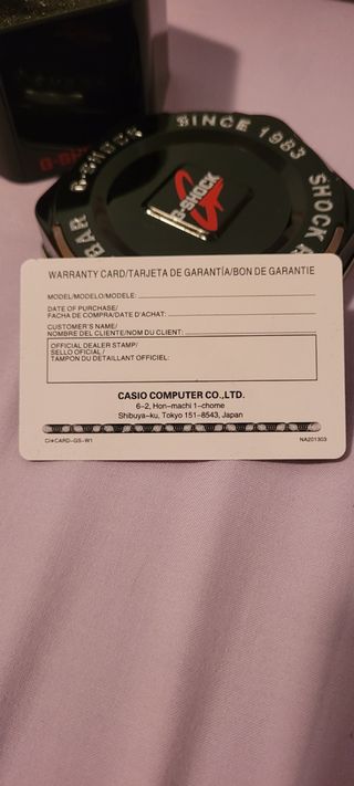 Casio G-SHOCK GA-2100SRS - Transparente