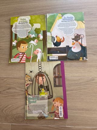Pack de tres libros clásicos 2 bilingües 