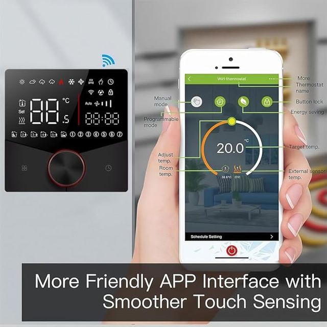 Termostato inteligente MelkiSmart