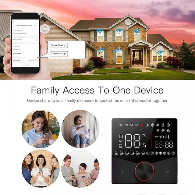 Termostato inteligente MelkiSmart