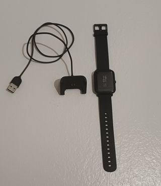 Reloj inteligente Amazon fit Negro