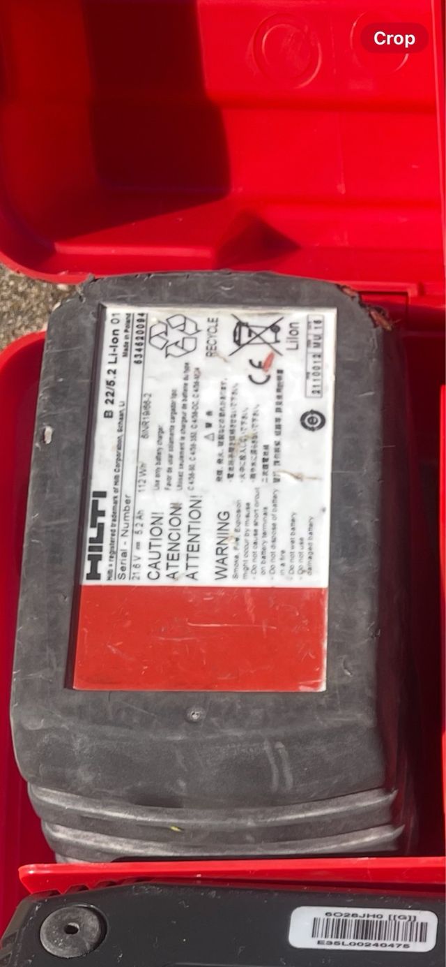 Martillo perforador Hilti TE 4-A22