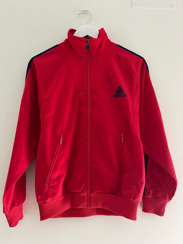Chaqueta Adidas vintage roja