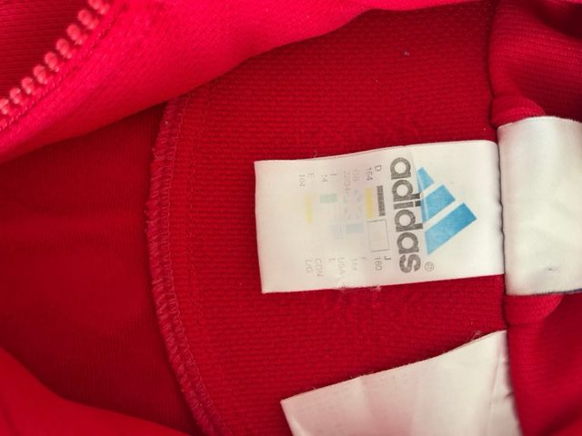 Chaqueta Adidas vintage roja