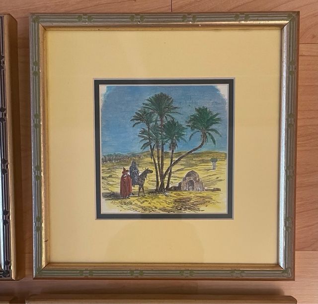 4 Cuadros Vintage - Paisajes