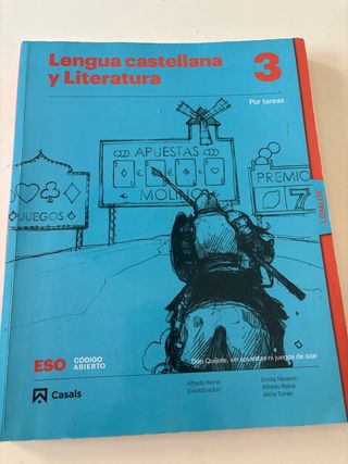 libro de lengua castellana y literatura 3 eso