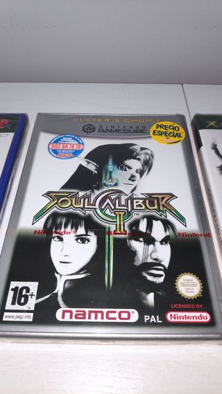 Pack Soul Calibur II PRECINTADOS Pal Esp