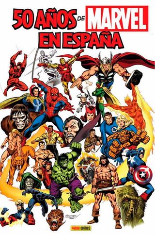 50 años de Marvel en España. PANINI.