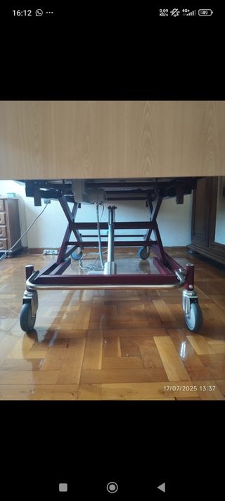Cama articulada hospitalaria