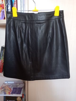 Minifalda negra Mango - Talla S