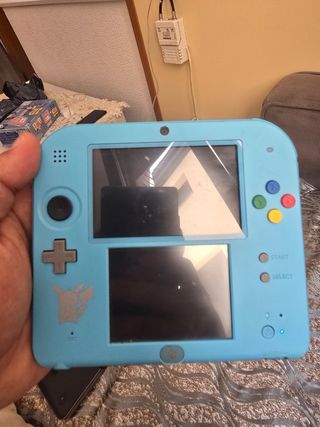Nintendo 2DS Azul - Pokémon Luna
