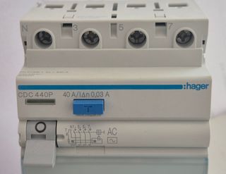 Interruptor Diferencial Hager CDC 440P 40A 30MA