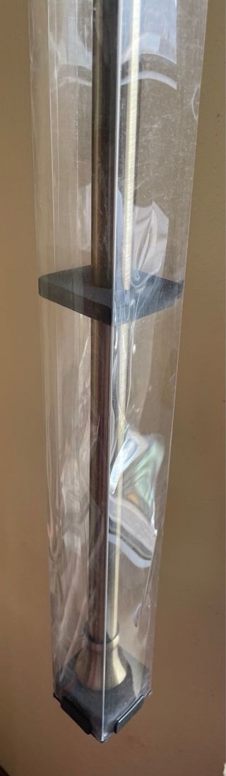 Barra cortina metalica extensible - 120-210cm