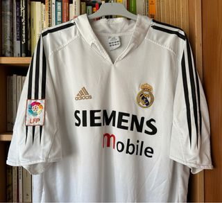 Camiseta Real Madrid Raúl Adidas vintage 2000s