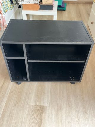 Cajonera negra - Estantería móvil