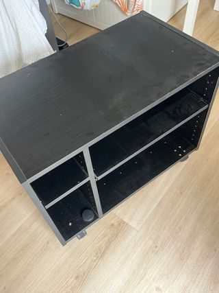 Cajonera negra - Estantería móvil