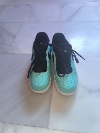 Nike Air Force 1 - turquesa