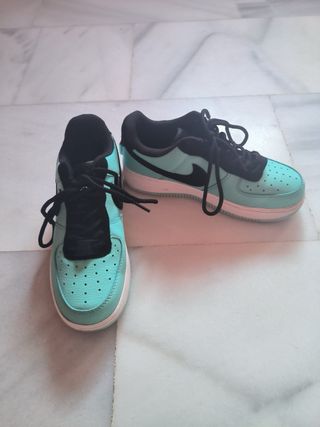 Nike Air Force 1 - turquesa