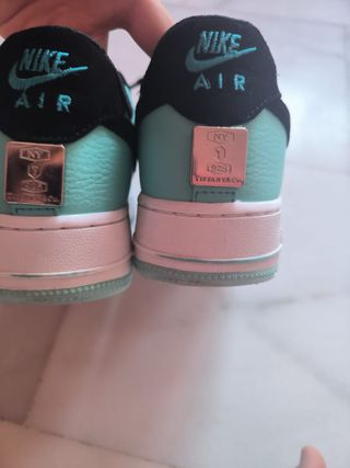 Nike Air Force 1 - turquesa