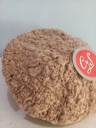 Boina Costa y Soler beige en lana