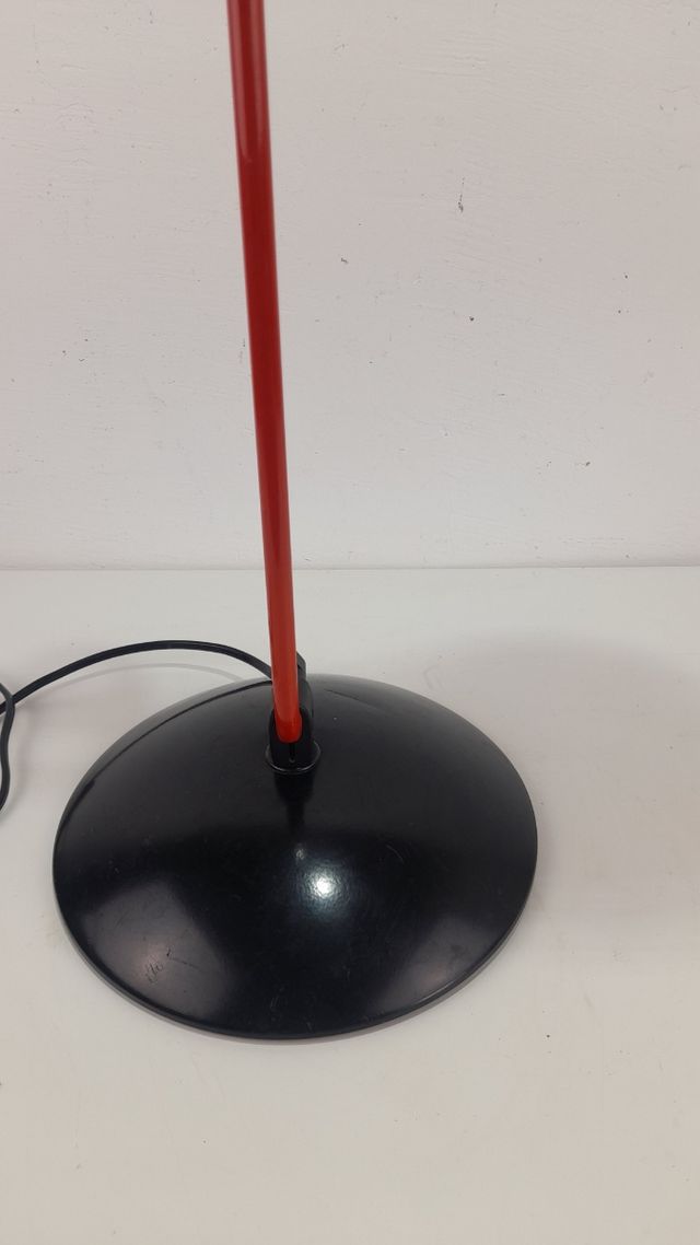 Lampada da scrivania Igloo vintage rossa