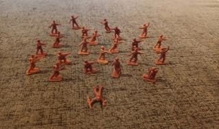 Soldados de plástico antiguos