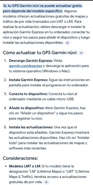 GPS Garmin Nüvi - Navegador