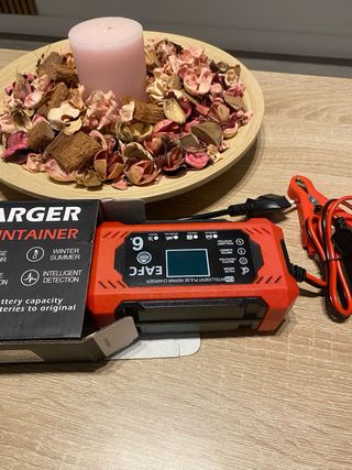 Cargador y mantenedor de baterías 12V
