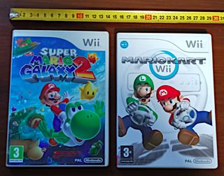 Pacchetto Nintendo Wii: Mario Kart e Super Mario Galaxy