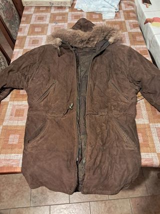 Parka vintage marrone