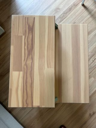 Mesita noche verde - IKEA modelo OLDERDALEN 
