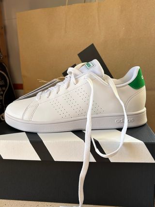 Zapatillas Adidas Advantage K blancas