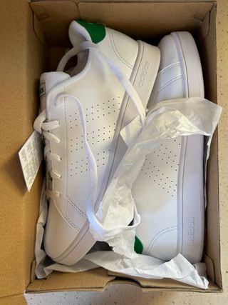 Zapatillas Adidas Advantage K blancas