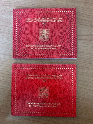 2€ Vaticano 2024 - Marconi & San Tommaso