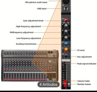 Mixer audio a 16 canali