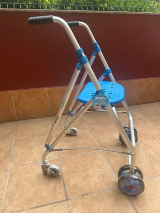 Andador con asiento