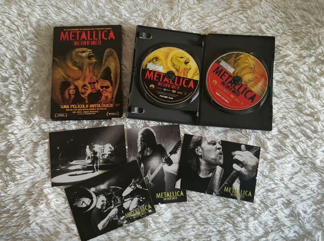 DVD Metallica Some Kind Of Monsters + postales