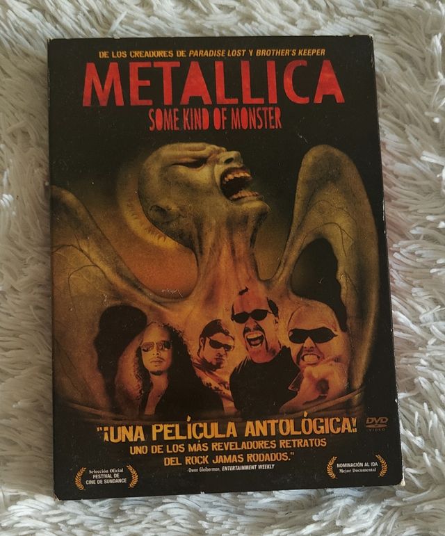 DVD Metallica Some Kind Of Monsters + postales