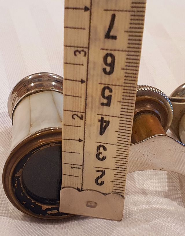 Prismáticos ópera nácar antiguos